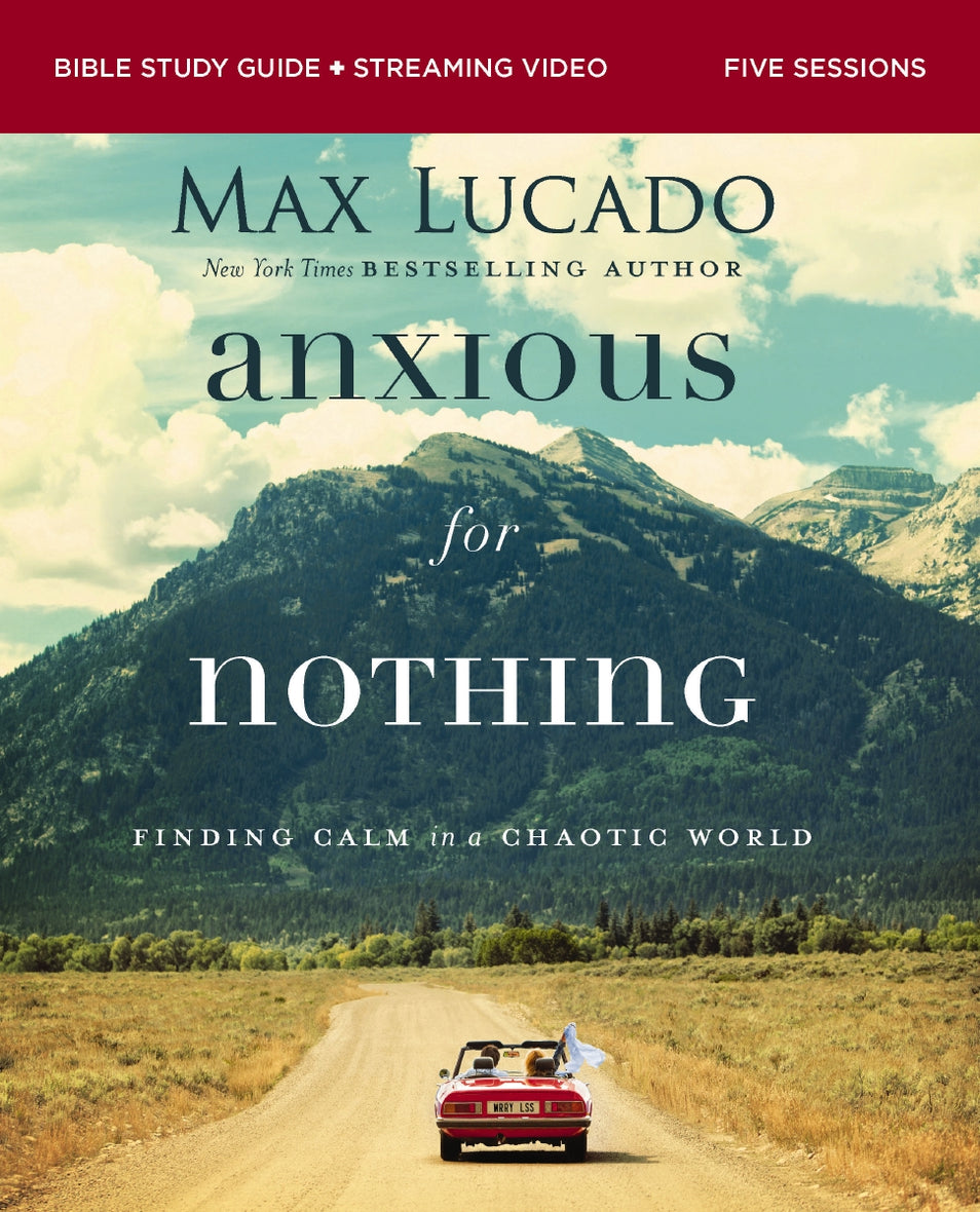 Anxious for Nothing Book and Bible Study Guide plus Streaming Video Bundle