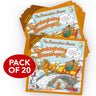 The Berenstain Bears Thanksgiving Blessings 20-pack Bundle: Stickers Included!