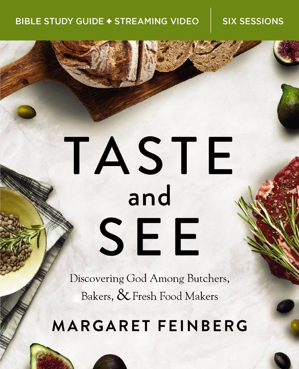 Taste and See Book and Bible Study Guide plus Streaming Video Bundle