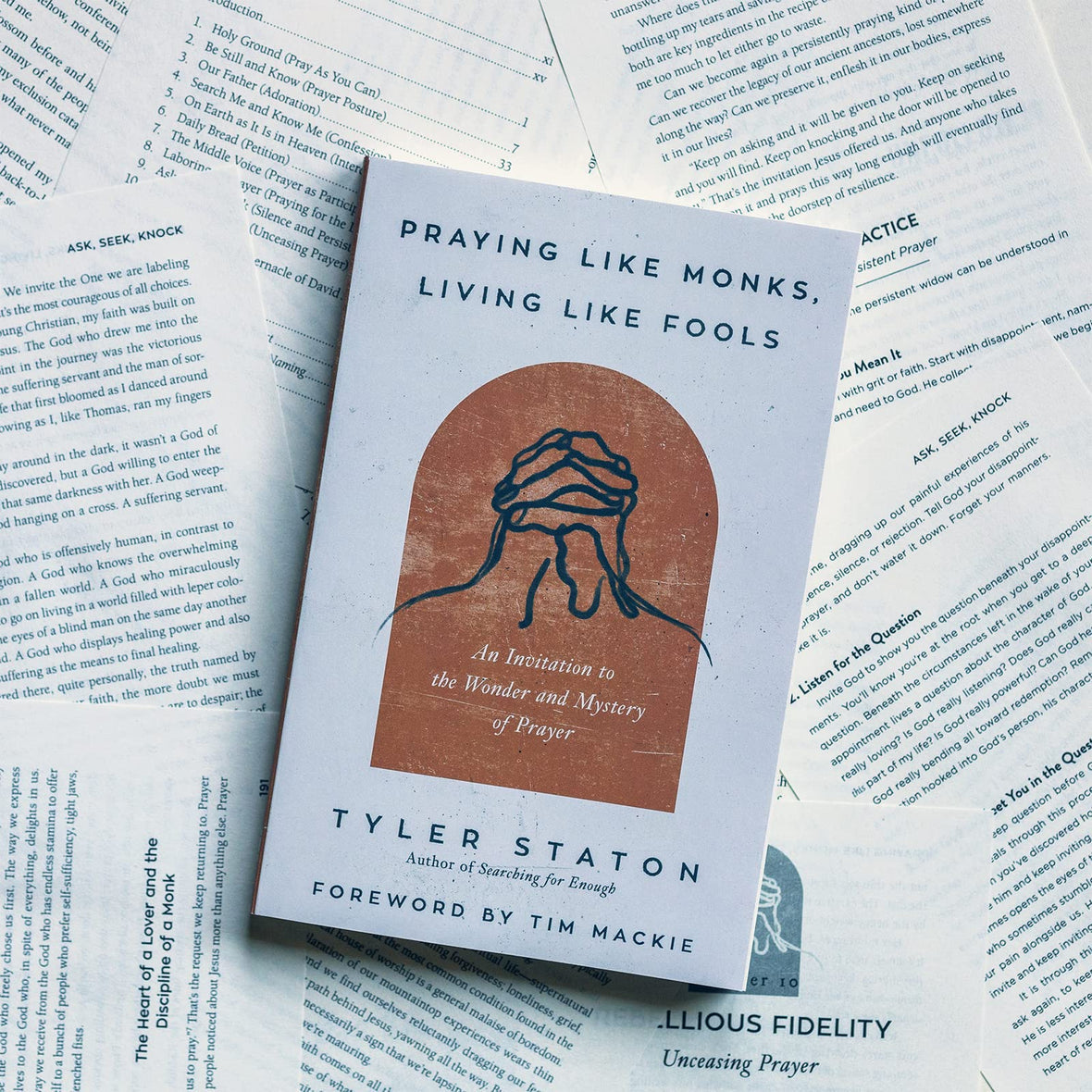 Praying Like Monks, Living Like Fools Book and Bible Study Guide Bundle