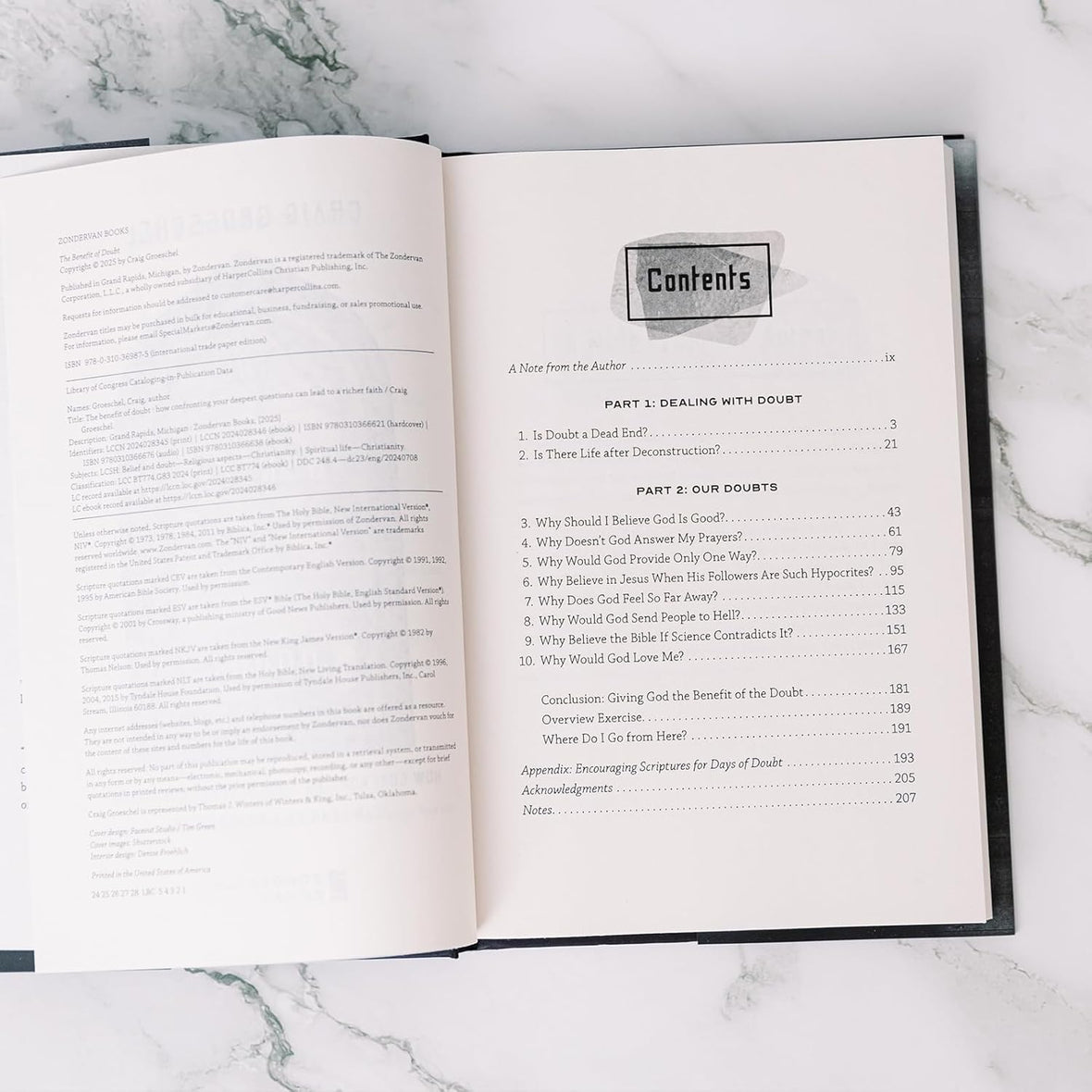 The Benefit of Doubt Book and Workbook Bundle