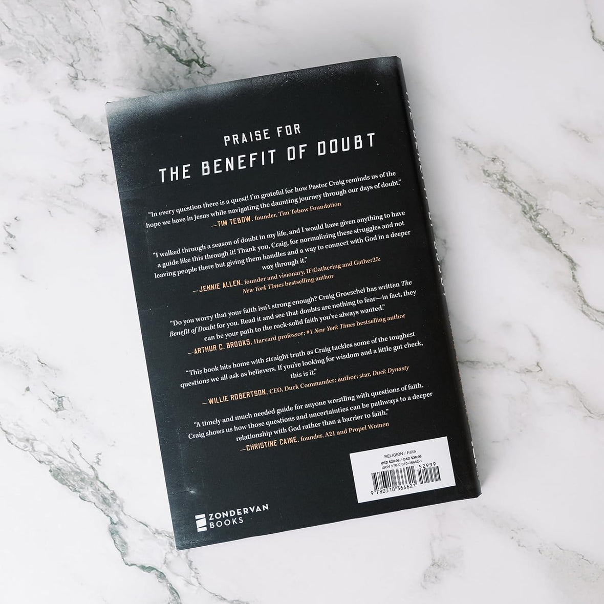 The Benefit of Doubt Book and Workbook Bundle