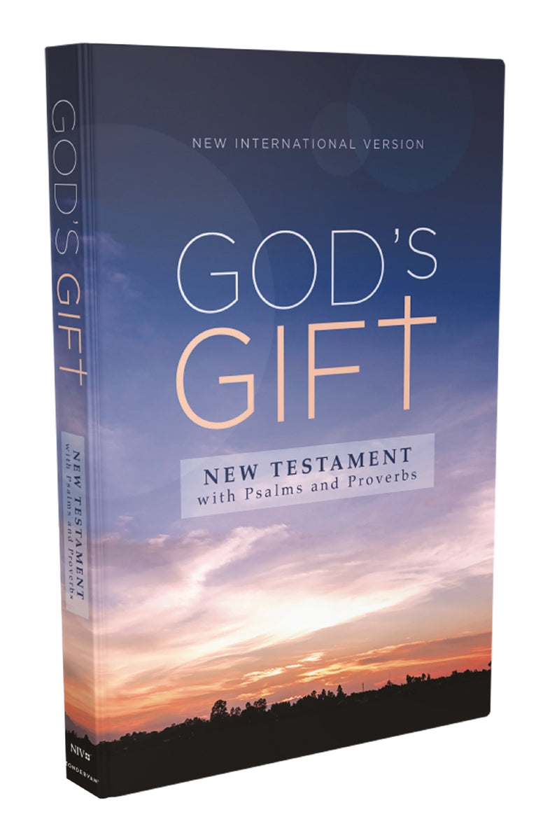 NIV, God's Gift New Testament with Psalms and Proverbs, Pocket-Sized, Paperback, Case of 64 Bundle