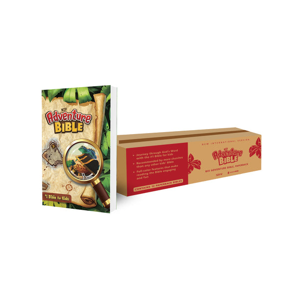 NIV, Adventure Bible, Paperback, Full Color, Case of 12 Bundle