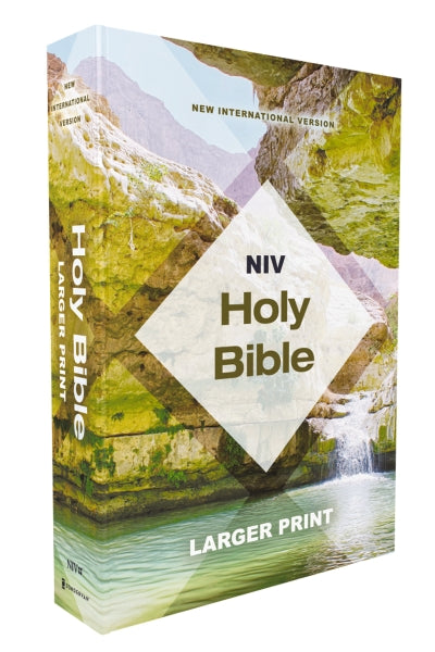 NIV, Holy Bible, Larger Print, Economy Edition, Paperback, Case of 18 Bundle