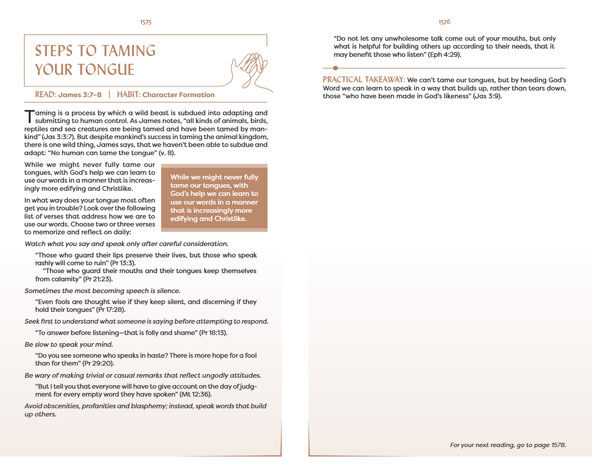 NIV, Spiritual Habits Bible, Red Letter, Comfort Print: Learn to Live a Gospel-Centered Life