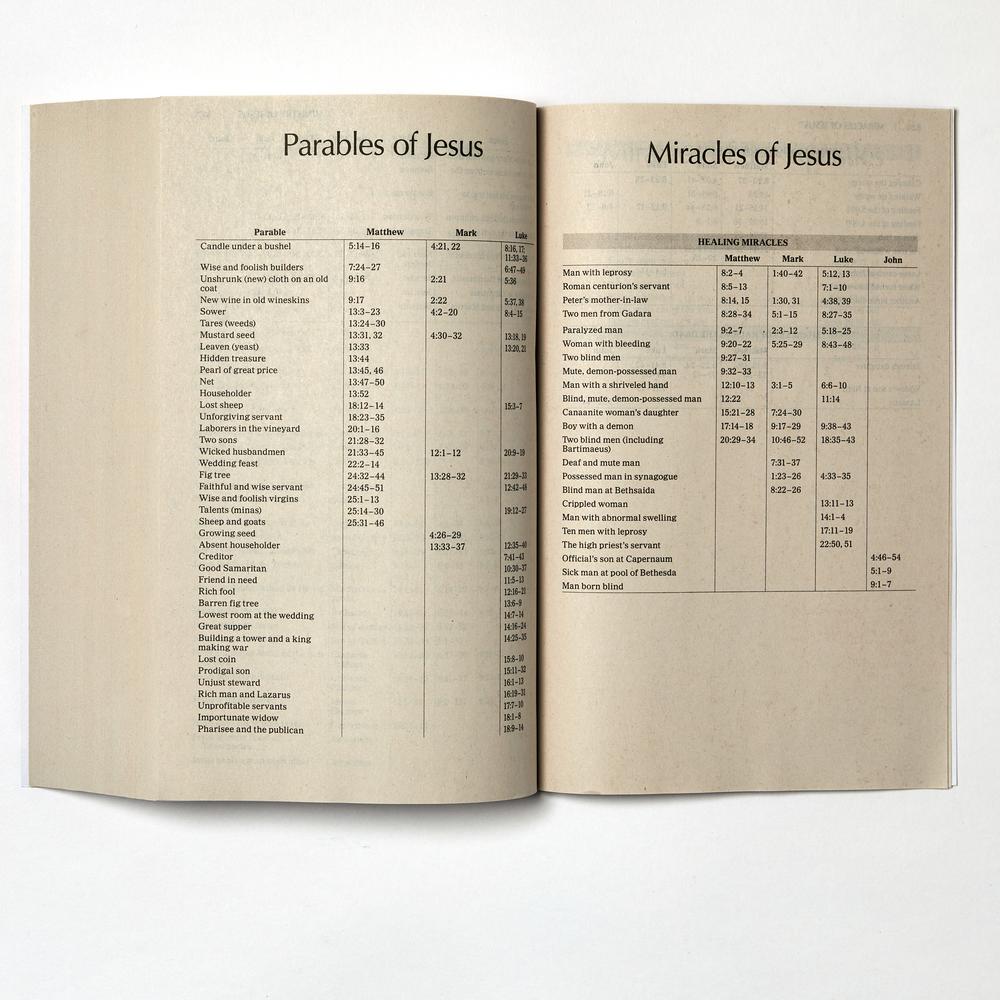 KJV, Value Outreach Bible, Paperback, Case of 28 Bundle (Blue Scenic)