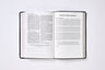 NBLA, Biblia del Ministro, Letra gigante, Leathersoft, Negra, Comfort Print