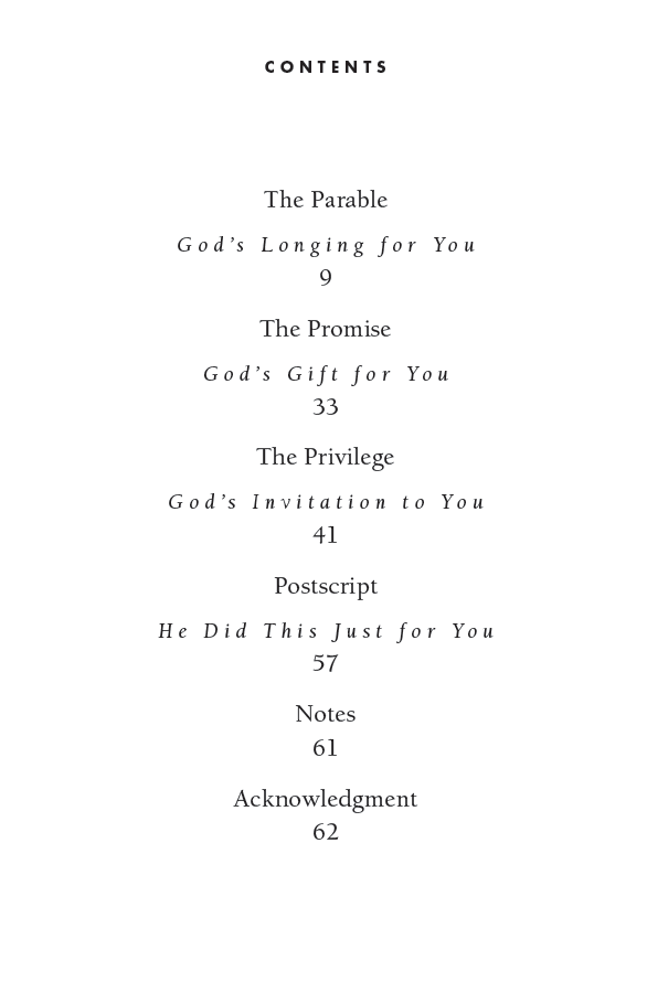 He Did This Just For You, Bundle of 30