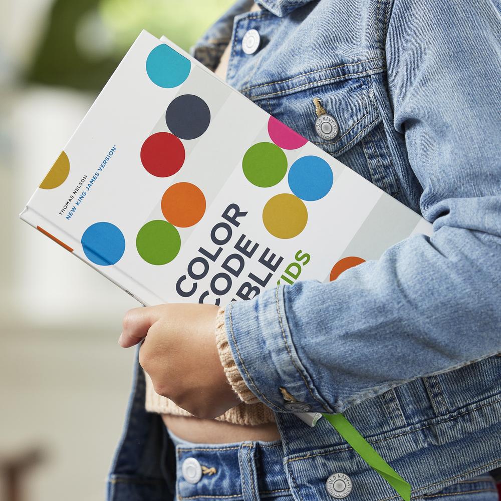 color coded bible the color code bible for kids, nkjv... NKJV, Color Code Bible for Kids, Comfort Print – ChurchSource