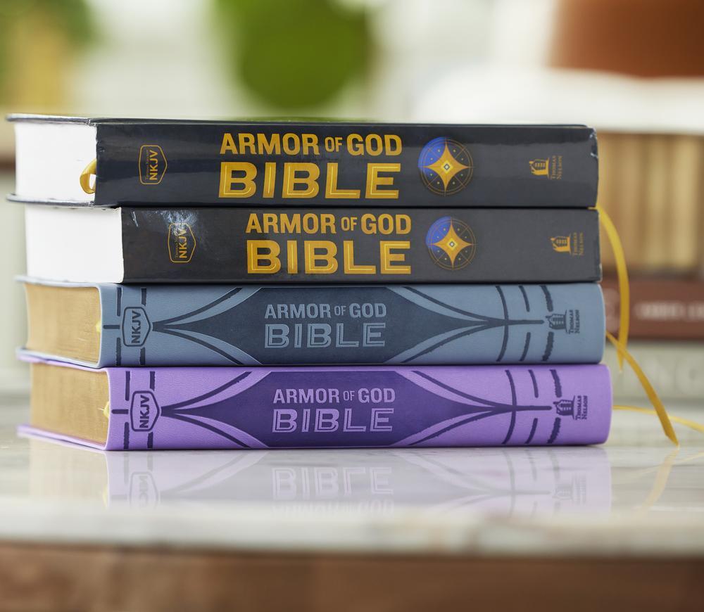 NKJV Armor of God Bible, Hardcover (Children’s Bible, Red Letter, Comfort Print, Holy Bible): New King James Version