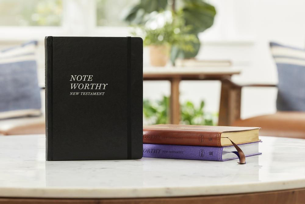 NoteWorthy New Testament: Read and Journal Through the New Testament in a Year (NKJV, Hardcover, Comfort Print)