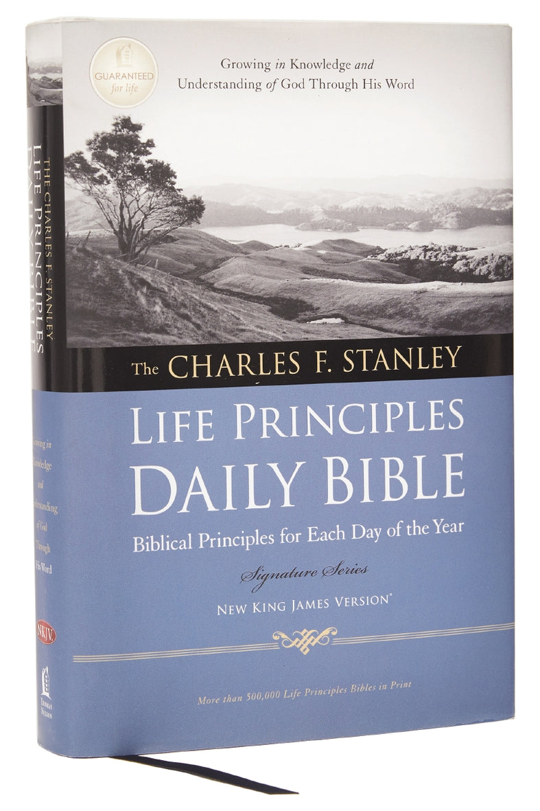 NKJV, Charles F. Stanley Life Principles Daily Bible: Holy Bible, New King James Version