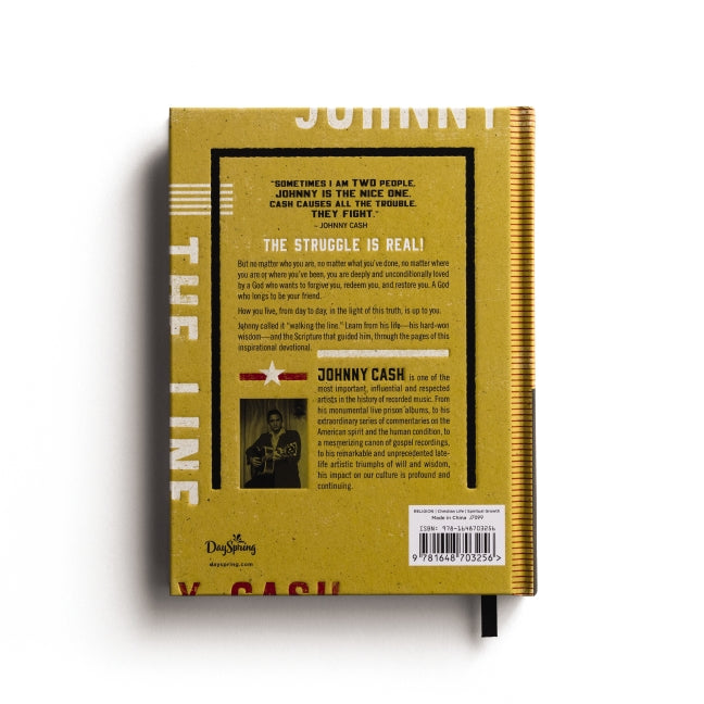 Walking the Line: 90 Devotions of Truth and Hope Based on the Faith of Johnny Cash (A 90-Day Devotional) – The Perfect Father’s Day Gift for Christian Dads