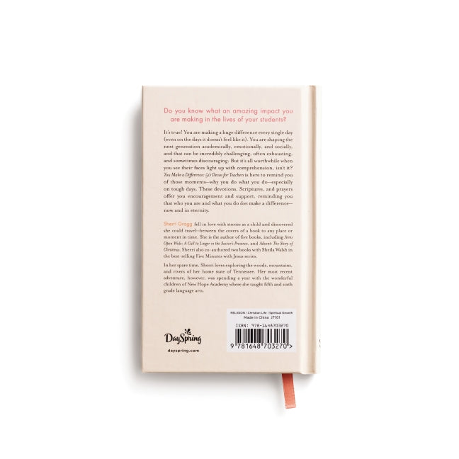 50 Devos for Teachers: A 50-Day Devotional – The Perfect Appreciation Gift or Encouraging Present for the Teacher or Educator in Your Life
