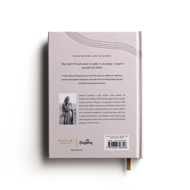 Words Are Golden: An Inspirational Journal (A 47-Day Devotional with Bible Verses, Devotions, and Journaling Prompts) – The Perfect Christian Graduation Gift to Celebrate Your Grad