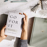 Go For It: Boldly Live the Life God Created for You (A 90-Day Devotional to Overcome Your Fears and Pursue Your Purpose) The Perfect Christian Gift for Women
