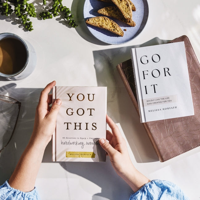 Go For It: Boldly Live the Life God Created for You (A 90-Day Devotional to Overcome Your Fears and Pursue Your Purpose) The Perfect Christian Gift for Women