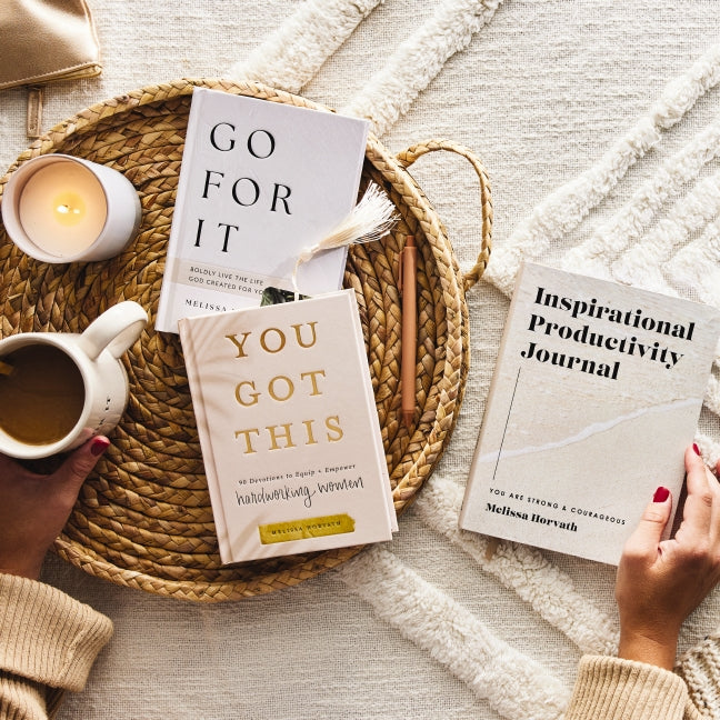 Go For It: Boldly Live the Life God Created for You (A 90-Day Devotional to Overcome Your Fears and Pursue Your Purpose) The Perfect Christian Gift for Women