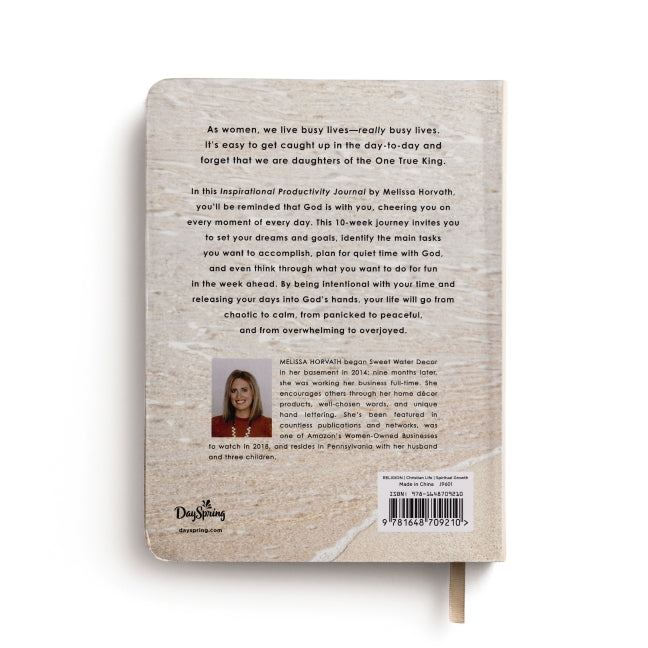 Inspirational Productivity Journal: You Are Strong & Courageous