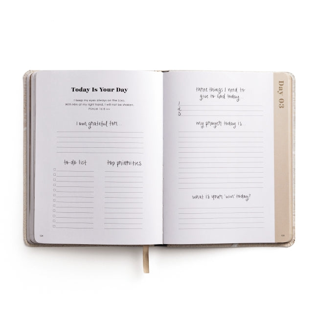 Inspirational Productivity Journal: You Are Strong & Courageous