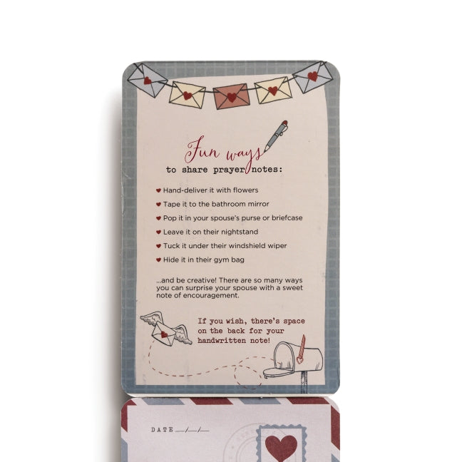 100 Notes of Love to Affirm Your Marriage: Prayers to Share (Shareable Messages of Encouragement with a Prayer, Scripture, and Inspirational Quote)