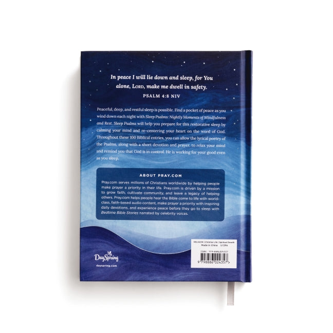Sleep Psalms: Nightly Moments of Mindfulness and Rest - Prayer Devotional