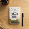 100 Pass-Along Reminders: You Are Never Alone: Prayers to Share (Shareable Messages of Encouragement with a Prayer, Scripture, and Inspirational Quote)