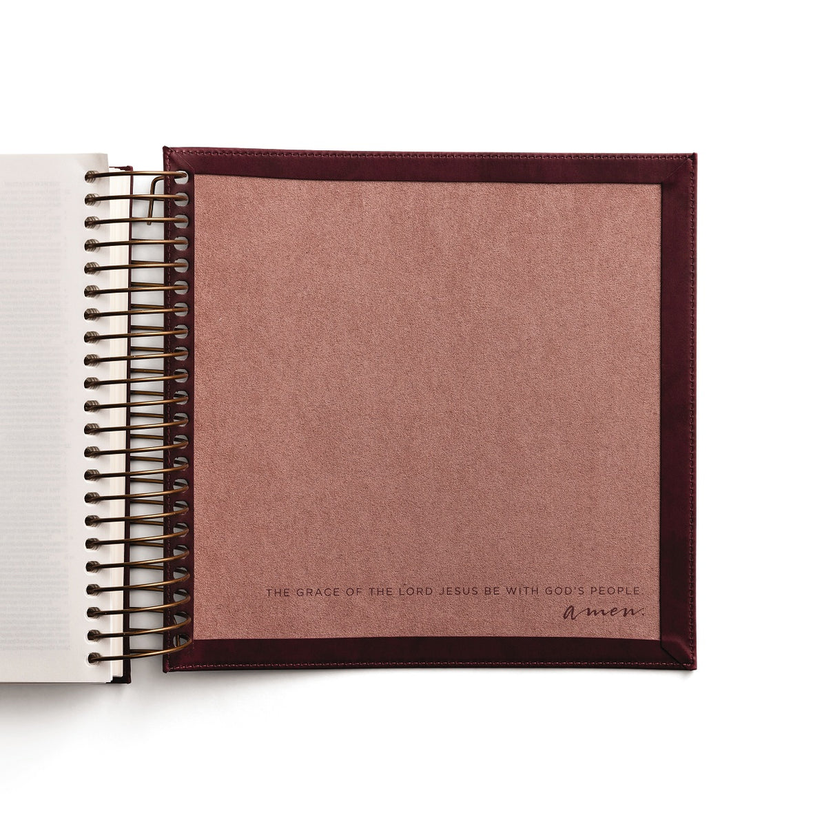 CSB, Spiral-bound Illustrating Bible, Leathersoft Spiral, Cranberry: Draw, Write, and Reflect Your Way Through Scripture