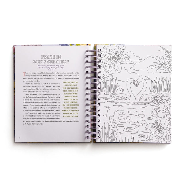 Finding Peace in God's Embrace: Devotional Adult Coloring Book (75 Daily Devotions and Coloring Pages to Quiet Your Soul) – The Perfect Gift for Christian Women