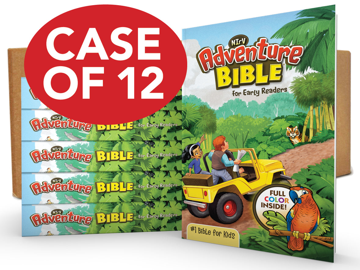 NIrV, Adventure Bible, Softcover, Full Color, Case of 12 Bundle