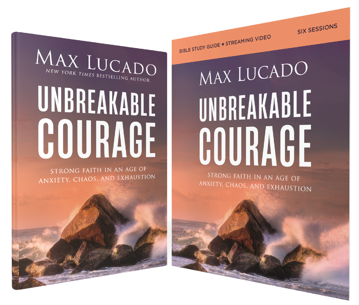 Unbreakable Courage Bible Study Guide + Book Bundle