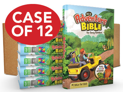 NIrV, Adventure Bible, Hardcover, Full Color, Case of 12 Bundle