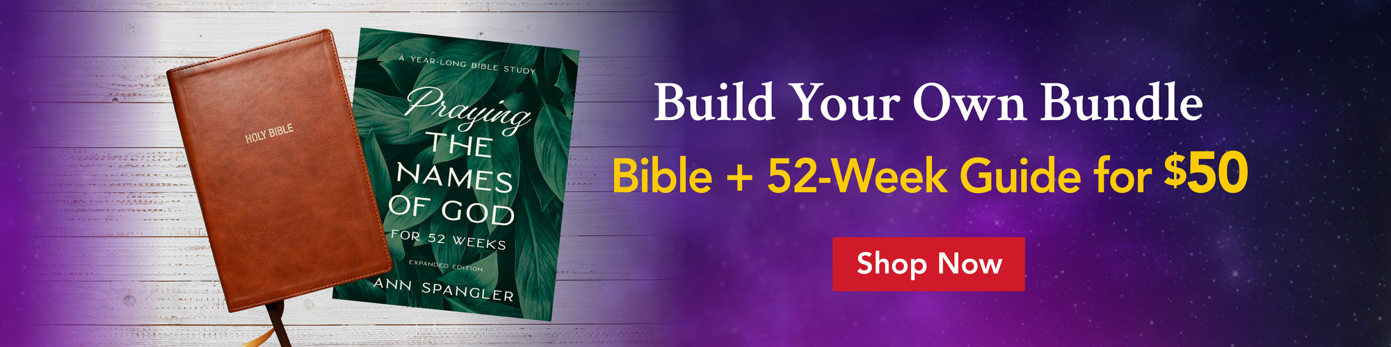 Build Your Own Bundle :: Bible + 52-Week Guide for $50