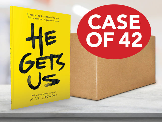 He Gets Us - Case of 42 Books