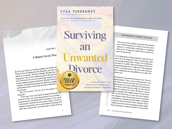 Surviving an Unwanted Divorce Free Sample Chapters