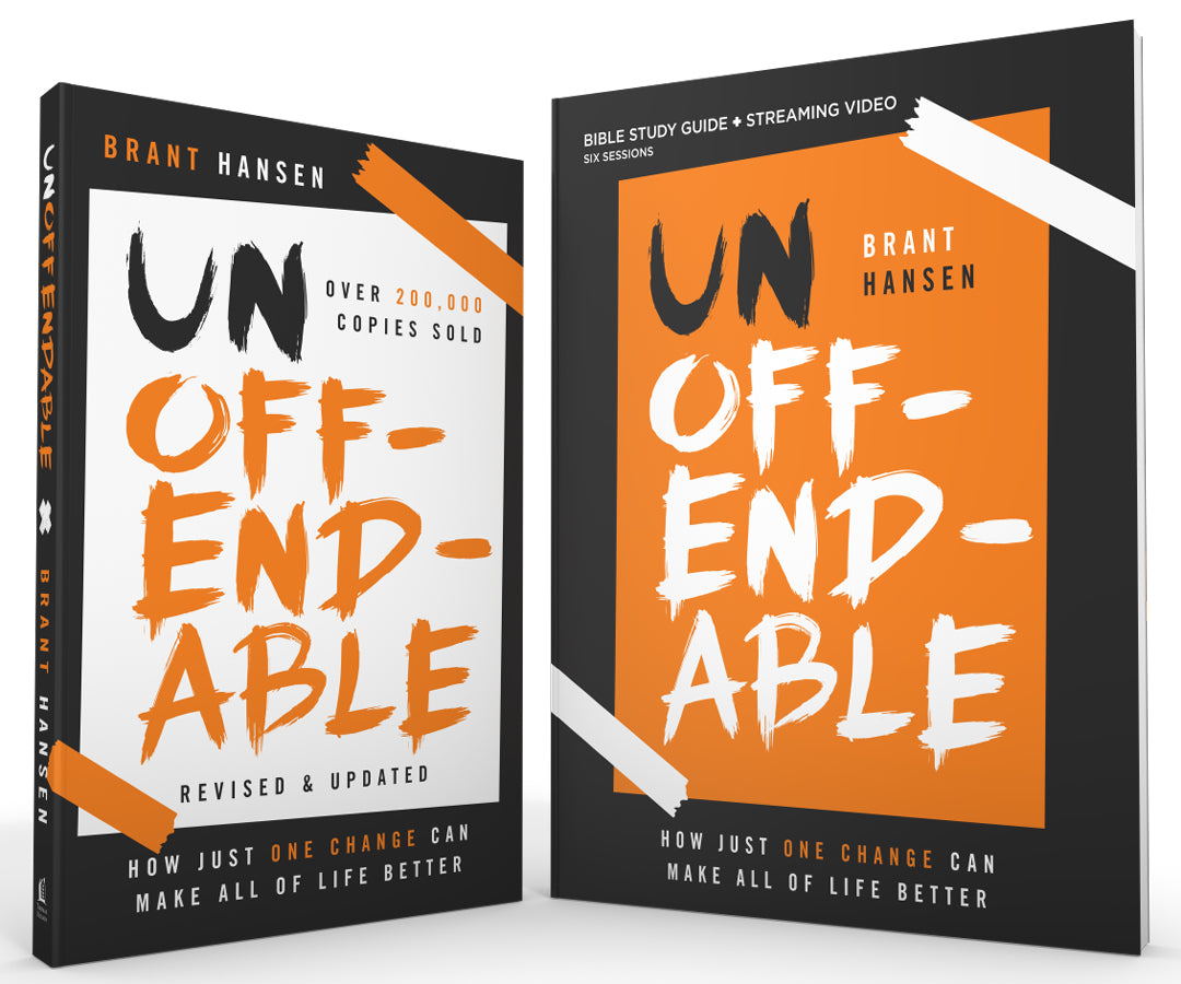 Unoffendable Book and Bible Study Guide plus Streaming Video Bundle