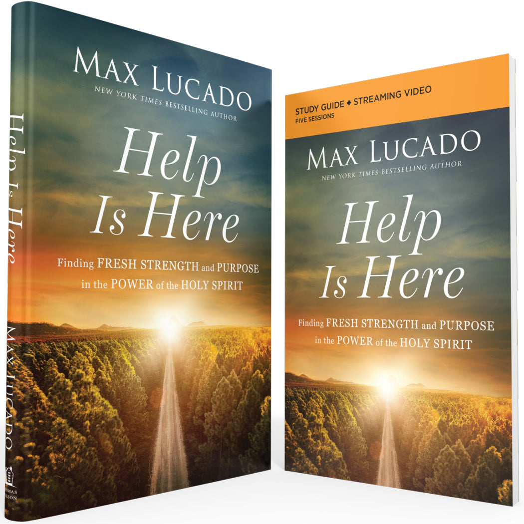 Help Is Here Book and Bible Study Guide plus Streaming Video Bundle
