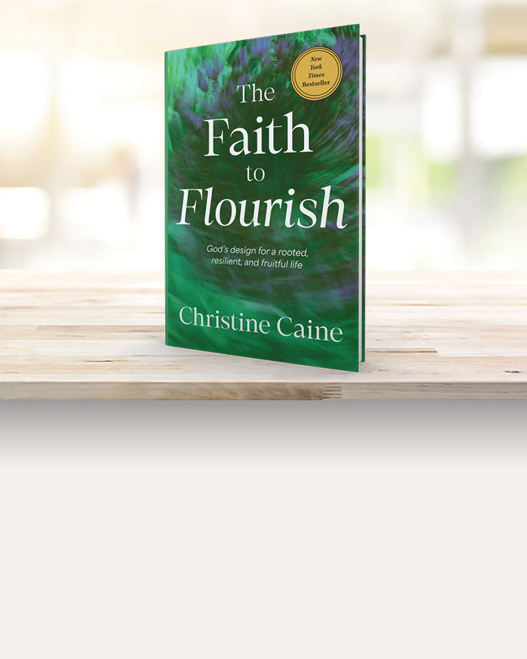 The Faith to Flourish Bible Study Guide + Book Bundle