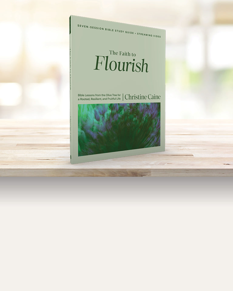 The Faith to Flourish Bible Study Guide + Book Bundle
