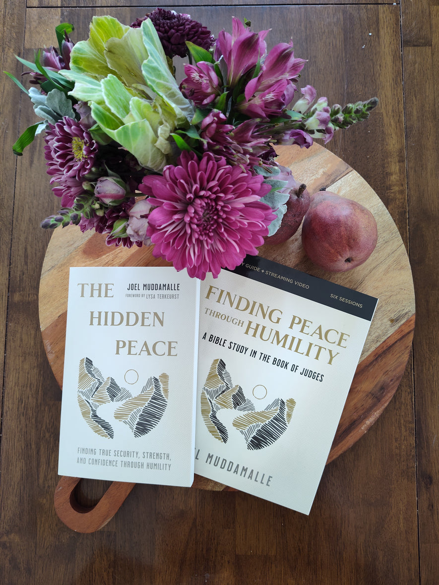 Finding Peace Through Humility Bible Study Guide & The Hidden Peace Book Bundle