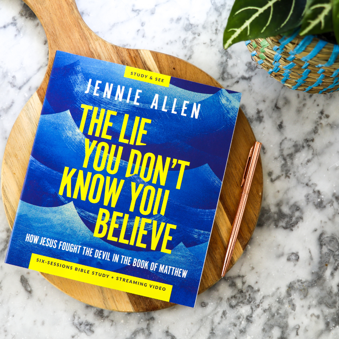 The Lie You Don't Know You Believe Bible Study Guide plus Streaming Video: How Jesus Fought the Devil in the Book of Matthew