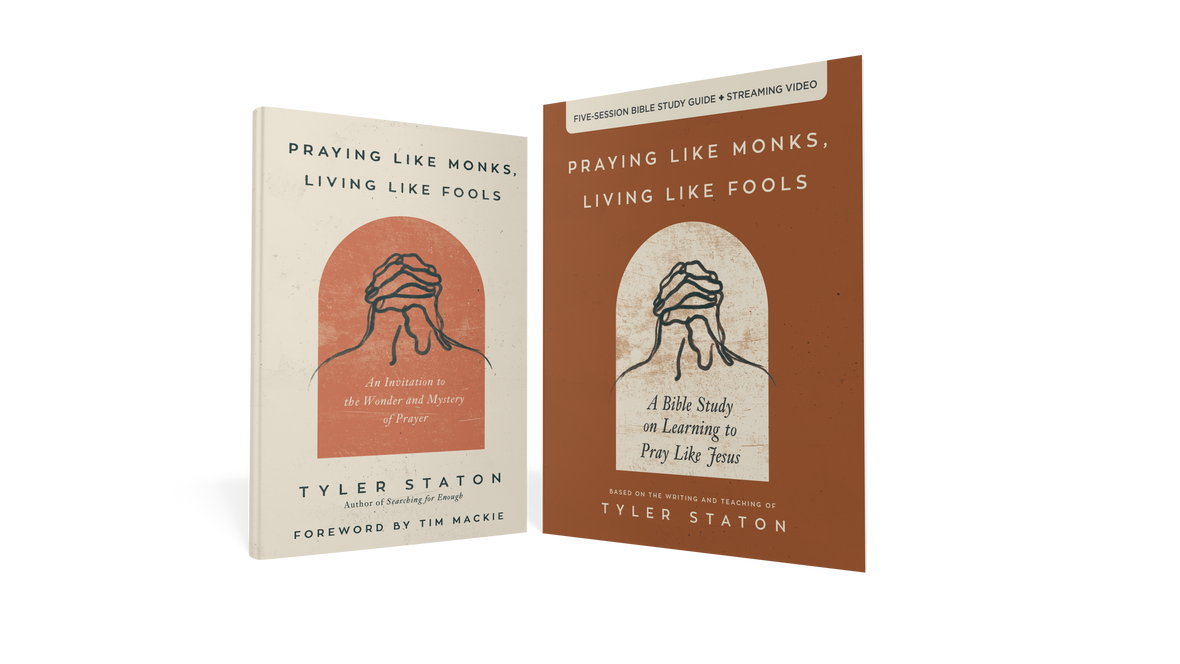 Praying Like Monks, Living Like Fools Book and Bible Study Guide Bundle