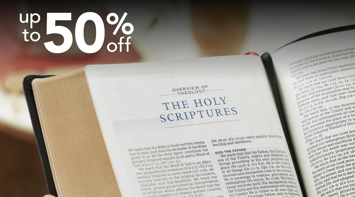 Up to 50% Off Personal and Study Bibles