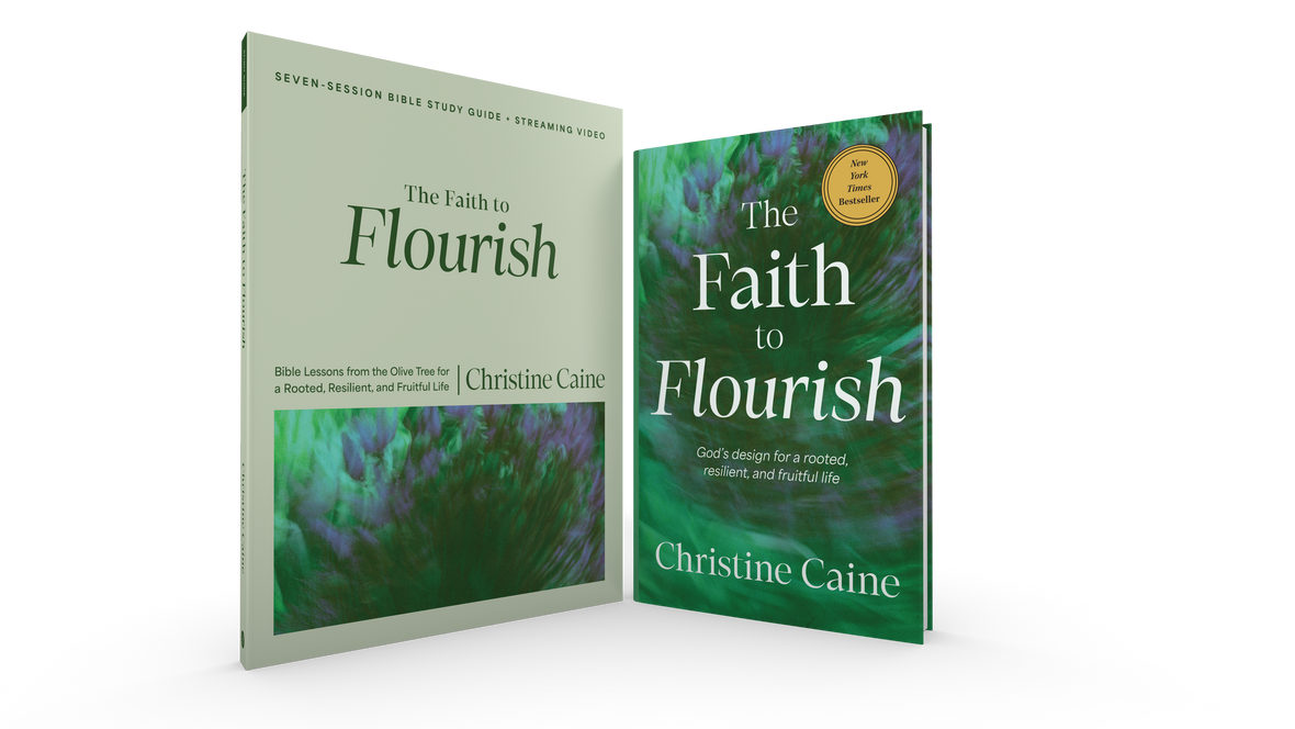 The Faith to Flourish Bible Study Guide + Book Bundle