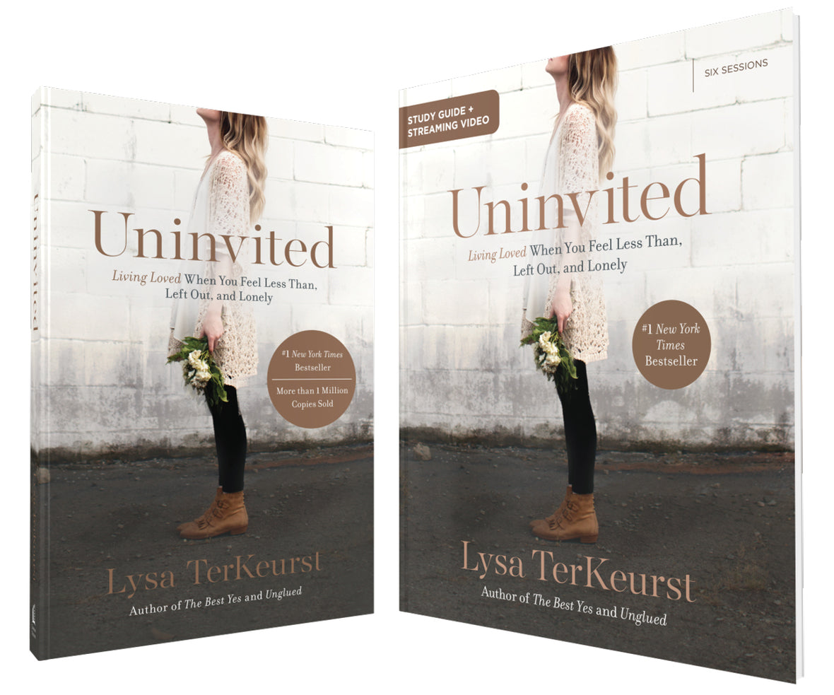 Uninvited Book and Bible Study Guide plus Streaming Video Bundle