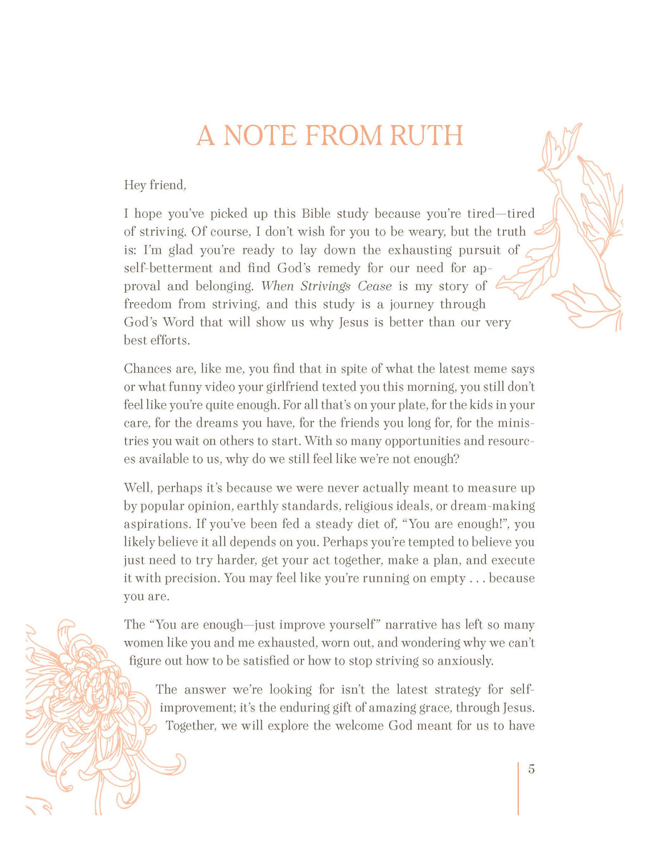 When Strivings Cease Book and Bible Study Guide plus Streaming Video Bundle