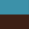 Chocolate/Turquoise