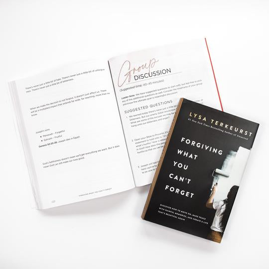 Forgiving What You Can't Forget Book and Bible Study Guide plus Streaming Video Bundle