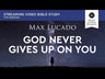 God Never Gives Up on You Book and Bible Study Guide plus Streaming Video Bundle
